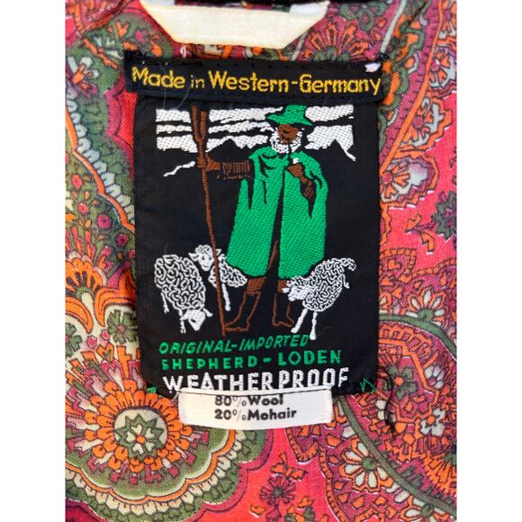 Vintage Western Germany Loden Wool Mohair Jacket - Picture 7 of 10